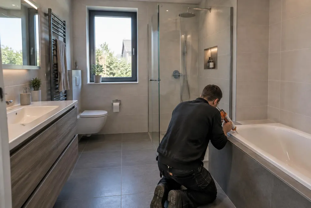 Kitbedrijf Driel – badkamer kit vervangen bij de douche